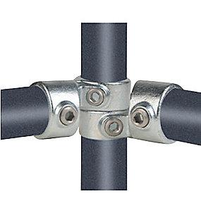 system reol galvaniseret 2 11 x mm 3 48 sideudgang justerbar med t-samling clamps pipe