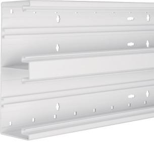 9016 ral 68x210mm kamre 2 med plast halogenfri i brh65210 installationskanalbund