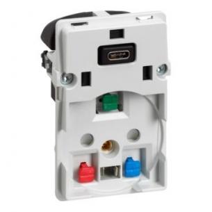 ua c usb 5v med afdkning uden stikkontakt 230v fuga