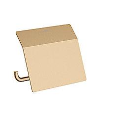 bronze brushed lg m toiletpapirholder addstoris hansgrohe