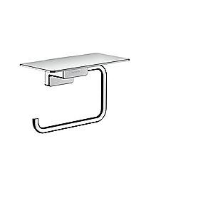 krom hylde m toiletpapirholder addstoris hansgrohe