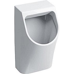 hvid bagfra tilslutning 325x300x580mm urinal plan renova geberit