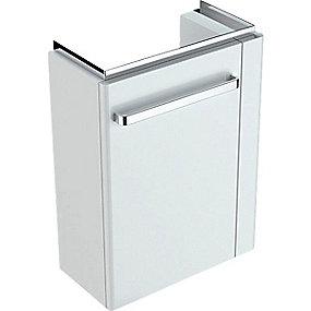 blankpoleret th holder hndkl 1lge 448x252x604mm vaskeskab compact renova geberit