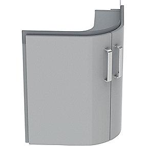 lysgr blankpoleret 2lger 690x550x604mm vaskeskab compact renova geberit