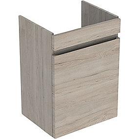 lys hickory nddetr 1lge 435x345x660mm vaskeskab plan renova geberit