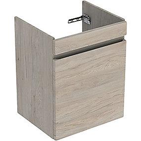 lys hickory nddetr 1skuffe 484x606x407mm vaskeskab plan renova geberit