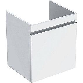 hvid blankpoleret 1skuffe 605x536x446mm vaskeskab plan renova geberit