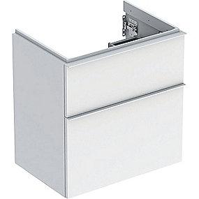 hvid 2skuffer 592x416x615mm vaskeskab icon geberit