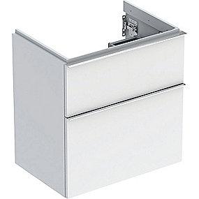 hvid 2skuffer 592x416x615mm vaskeskab icon geberit
