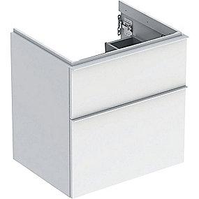 hvid 2skuffer 592x476x615mm vaskeskab icon geberit