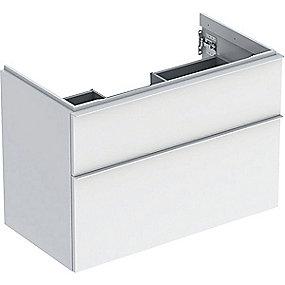 hvid 2skuffer 888x476x615mm vaskeskab icon geberit
