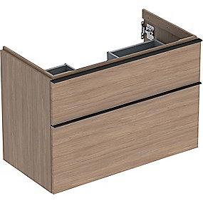 natur eg 2skuffer 888x476x615mm vaskeskab icon geberit