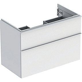 hvid 2skuffer 888x476x615mm vaskeskab icon geberit