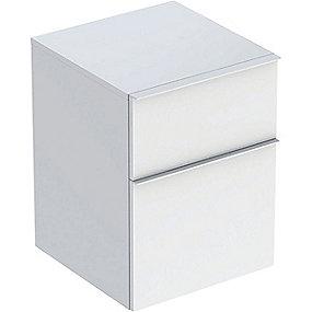 hvid 2skuffer 450x476x600mm sideskab icon geberit