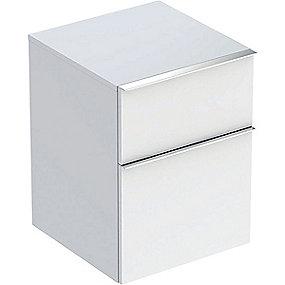 hvid 2skuffer 450x476x600mm sideskab icon geberit