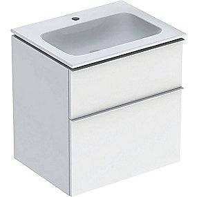 hvid 2skuffer 600x480x630mm mbelpakke icon geberit