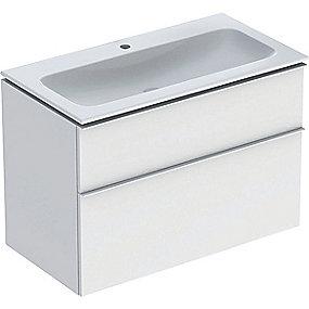 hvid 2skuffer 900x480x630mm mbelpakke icon geberit