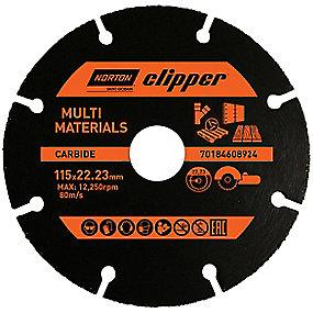 materialer mange i trskring til multifunktionel 23mm 115x22 diamantklinge clipper norton