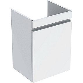 hvid blankpoleret 1lge 435x345x660mm vaskeskab plan renova geberit