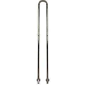 poleret timer regulering med 4kroge 1480x190mm hndkldevarmer el plus duo kriss