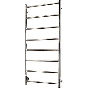 stl rustfrit poleret timer regulering profil rund 1200x500mm hndkldevarmer el plus polaris kriss