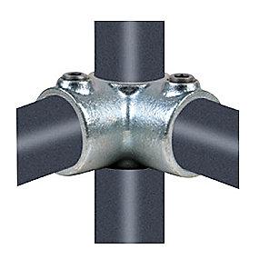 system reol galvaniseret 4 3 x mm 9 26 sideudgang med t-samling clamps pipe