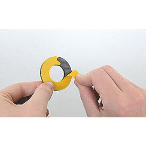 sider begge p tape selvklbende med mm 048 x 19 skive ecplus kaifix