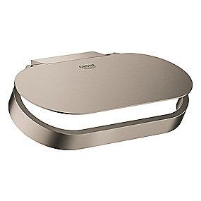 graphite hard brstet 152mm lg med toiletpapirholder selection grohe