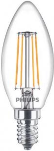 glas klar b35 840 e14 40w 3w 4 kerte led corepro philips