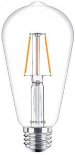 glas klar 827 st64 e27 40w 4w standard led corepro philips