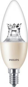 klar 827 e14 b40 60w 8w dimtone kerte led master philips