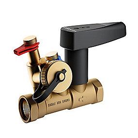 aftap med f-f 2 1 1 h dn40 strengreguleringsventil kfe fluctus nexus flamco