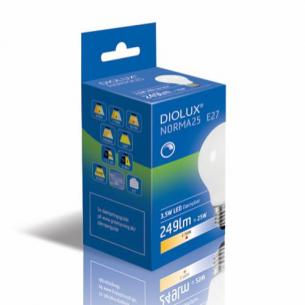 25w dmpbar ra90 lumen 249 e27 2700k 927 5w 3 norma25 led diolux