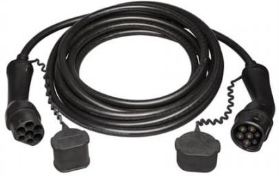 32a 1-fase t2-t2 meter 7 ladekabel