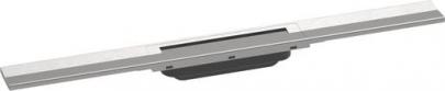 stl rustfrit brstet afkortes kan mont fri mm 700 bruseaflb flise til kappest flex raindrain hansgrohe