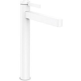 hvid mat bundventil push-open med 260 hndvaskarmatur 1-grebs finoris hansgrohe