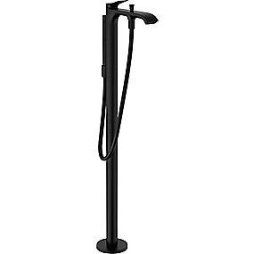sort mat gulvmontering til karsjle brusearmatur kar- 1-grebs vivenis hansgrohe