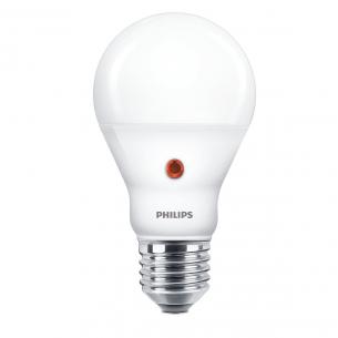 mat 840 a60 e27 60w 5w 6 nat-sesnor dag led master philips