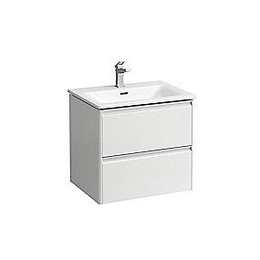 hjglans hvid softclose alugreb 60cm mbelpakke palace laufen