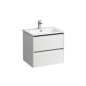 hjglans hvid softclose sortgreb 60cm mbelpakke palace laufen