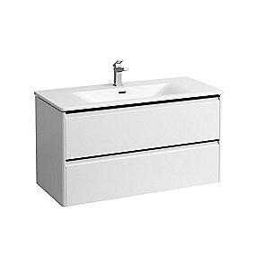 hjglans hvid softclose sortgreb 100cm mbelpakke palace laufen