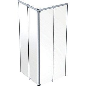 klar slv 900x900mm frontelement showerama if