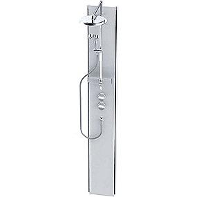 hvid hndbruser hoved med brusepanel showerama if