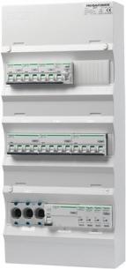 343tf pro 1xtransient n 3p 1xc16 n 3p 2xc13 n 1p 30ma 1xc10 n 1p 3xc10 30ma 40a 1xhpfi d02 hvid ug18 frdigmonteret gruppetavle