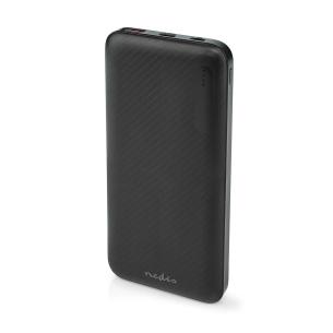 lithium-polymer 18w 0 pd2 usb-c 1x usb micro 1x forbindels input usb-c 1x usb-a 1x tilslutning output 2 output antal a 0 3 2x mah 10000 powerbank nedis