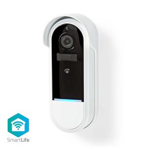hvid nattesyn bevgelsessensor med ip54 inkluderet ikke microsd cloud 1080p hd full ios android transformer batteri wi-fi drtelefon video smartlife nedis