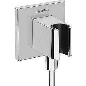 forkromet hndbruser til 2 1 slangeudtag e fixfit hansgrohe