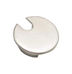 35mm hulml 45mm stl brstet - bord-kabelgennemfringsflange