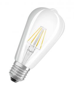 dmpbar e27 60w 940 8w 5 730lm filament edison comfort led ledvance