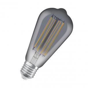 dmpbar e27 42w 818 11w 500lm tynd ultra filament straight smoke edison led 1906 vintage osram